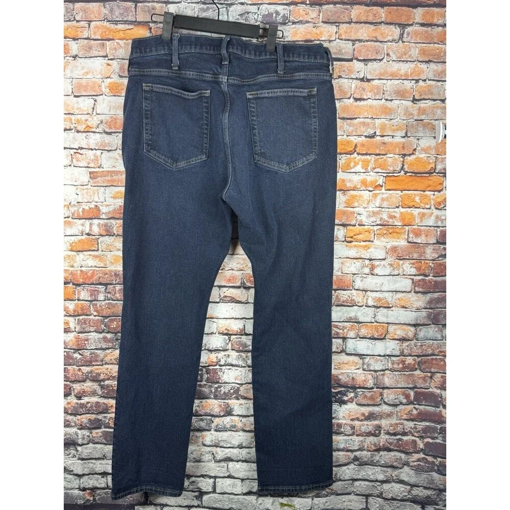 J.Crew Men's Straight Fit Flex In Signature Stretch Blue Jeans 38